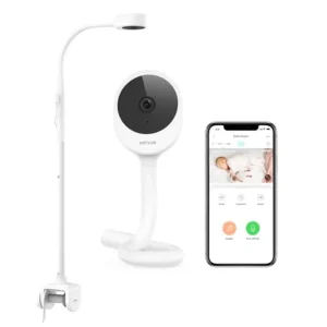 Wireless Crib Monitoring Camera with 2.4GHz Wi-Fi & Two-Way Talk