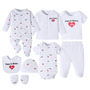 8-Piece Baby Spring & Summer Clothing Set