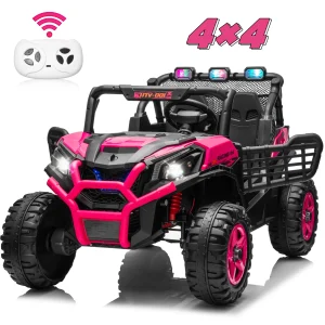 24V 2-Seater Off-Road UTV Ride-On Car with Remote